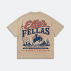 Ellas Fellas Club T-Shirt - Trendy Streetwear Social Club Tee - Unisex Graphic Shirt
