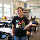 You Are Enough T-Shirt - Positive Teacher Life - Back To School Shirt