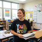 You Are Enough T-Shirt - Positive Teacher Life - Back To School Shirt